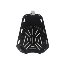 오토바이 탑박스 리어백 100L 거치대 플레이트 브라켓 블랙, 블랙(100L)