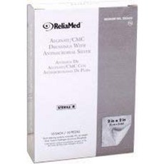 ReliaMed 실버 드레싱 Alginate CMC 6 x 6 Reliamed의 5 of Box, 1