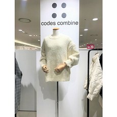 [코데즈컴바인] 코데즈컴바인 앙고라 라운드 니트 CFA-PU013W1
