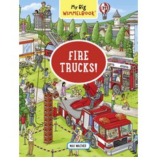 (영문도서) My Big Wimmelbook: Fire Trucks! Board Books, Experiment, English, 9781615196272