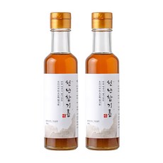 저온압착 천년 참기름, 2개, 180ml