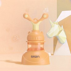 과채락 이갈이 스틱 추진식 아기가 과일 이유식기 실리콘 젤을 먹는다, 오렌지, 1개