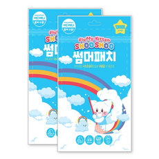 슈슈 모기 팔찌 썸머 밴드 스티커 모기패치 캠핑 유아 성인 130매 2개