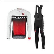 SCOTT 팀 롱 사이클링 저지 세트 통기성 긴 소매 봄 MTB 자전거 의류 슈트 봄