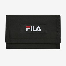 휠라키즈 [휠라키즈] 키즈 스몰 리니어 로고 지갑 FK3BAC1609X_BLK