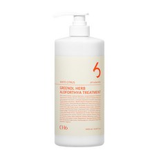 CH6 그리놀 허브 알로포시아 트리트먼트 화이트시트러스 탈모 기능성 1000ml 1개, 딥포레스트