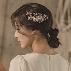 트윙클 헤어핀 셀프웨딩 리마인드웨딩 피로연 돌맘