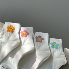 스마일플라워양말
