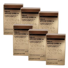 여에스더 글루타치온 다이렉트 5X, 30정, 6개