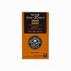 커피빈 캡틴 아메리카노 미니기획 0.9g 90T, 112g, 90개입, 1개