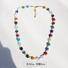 칼라진주목걸이