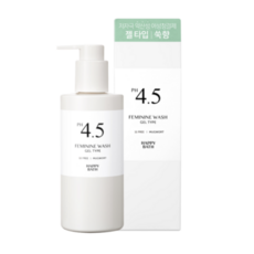 해피바스 PH4.5 약산성 쑥 청결제(젤타입), 2개