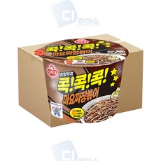 오뚜기 콕콕콕 마요짜장볶이 큰컵 12개 (W4731D1), 1개