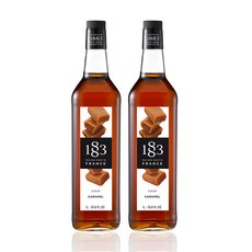 1883 카라멜 시럽 1000ml (2개세트), 2L, 1개