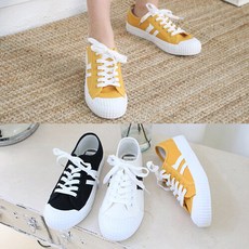 애슬릿(주얼리) [애슬릿] 남녀공용 패브릭 커플 스니커즈