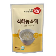 식자재왕 식혜농축액 790ml, 1개