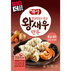 ★아이스박스★동원 개성 왕새우만두 BIG 1190g, 단일상품