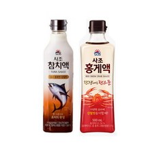 사조 참치액 500g + 홍게액 500ml 어떤요리도 맛있어지는 비법!, 2개