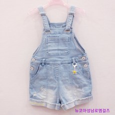 로엠걸즈멜빵바지