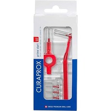 Curaprox 크러프록스 치간 칫솔 CS 프라임 스타트 CPS 07 (레드), 1개