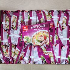 베트남라면 비폰 분포후에 소고기향라면(1BOX-30EA) VIFON Bun Bo Hue BEEF FLAVOR 65g worldfood, 30개
