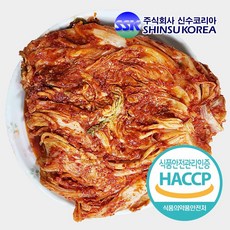 국내산 해뜰 보쌈용 포기김치 10kg 업소 식당 대량구매 구입용 신수코리아, 1박스