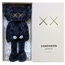 카우스 kaws bff 카우스 러블리 대형 뽀글이 장식 굿즈 인형 생일선물 카우스인형 F.블랙2 50cmcm