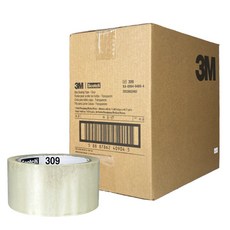 3M 309 OPP 박스 포장테이프 48mm x 40m 36개, 1박스, 투명