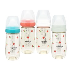 아이별프렌즈 PPSU 아기 애플체리 젖병 270ml, 에코민트, 1개