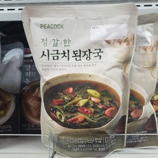 피코크 정갈한 시금치 된장국 500g 냉장, 6개