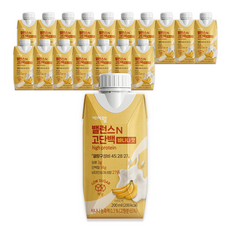 케어웰 밸런스N 고단백 바나나맛, 200ml, 18개 - 웰케어