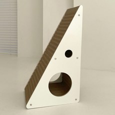  야오미 이코노믹 치즈삼각 고양이 스크래쳐 (미디엄) 