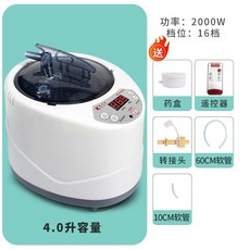훈증 기계 좌욕기 증기 한증기 가정용 발생기 사우나, H. 4L 훈증 기계 2000W 건조 방지, 1개