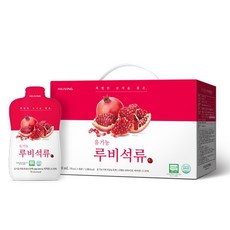 [봄샵] 유기농 인증 본연의 맛 그대로 터키산 유기농 석류즙 엄마선물 갱년기증상 개선, 30포, 70ml