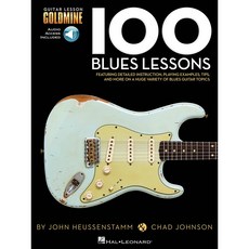 100 Blues Lessons (Guitar) 블루스 기타 교본 (음원포함) Hal Leonard 할 레오나드