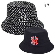 티엔비 MLB 엠엘비 NY 벙거지 썬캡 버킷햇 유니섹스 남여 공용 양면 모자