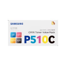 삼성전자 컬러 레이저프린터 토너 4종 세트 CLT-P510C