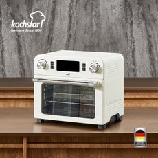 콕스타 스타크 대용량 에어프라이어 23L + 로티세리 (화이트) KSEAF-