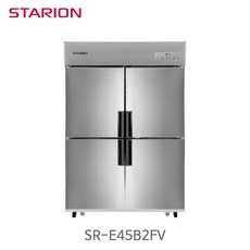 스타리온 SR-E45B2FV 업소용냉장고 냉장2 냉동2 메탈, SR-E45B2FV(메탈)
