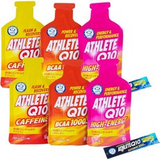 AQ(Q 일본직구 ASTLETEQ10 (Athlete Q10) 에너지젤 글루타민 시험세트 가네카 제조 환원 코엔자임 Q10을 사용한, 사이즈, 1개