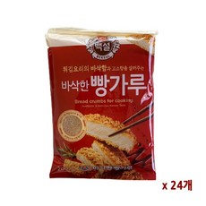 백설 바삭한빵가루, 200g, 24개