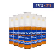 오쏘몰 이뮨 멀티비타민 미네랄 (액상 20ml + 정제 919mg) x 7개입 2개 / WJ
