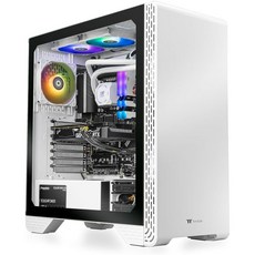 Thermaltake LCGS Quartz i460T R4 게이밍 데스크톱 Intel Core™ i513400F ToughRam DDR4 3600Mhz 16GB RGB 메모리 NV, 13400F | 4060 - 인텔i513400f