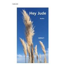 [기타악보 피스] Hey Jude-Beatles