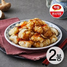 [냉동] 하림 치킨 안심통살 꿔바로우 450g(안심꿔바로우 300g+소스 150g) 2개, 450g