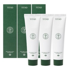 티타드 프레시 브레스 플러스 치약, 180g, 3개