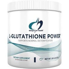 Designs for Health L-Glutathione Powder L-글루타치온 파우더 50g