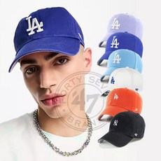 47브랜드 47 브랜드 LA 다저스 민희진 모자 블루로얄 뉴욕 양키즈 로고 볼캡