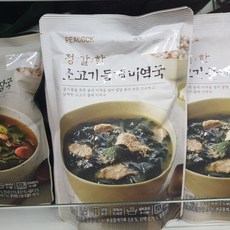 피코크 정갈한 쇠고기 들깨 미역국 500g 냉장, 501g, 4개