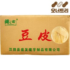 오너트리 두유피 5kg 건두부 두부 면 마라탕 훠궈 마라샹궈 재료 업소용 대용량, 1팩